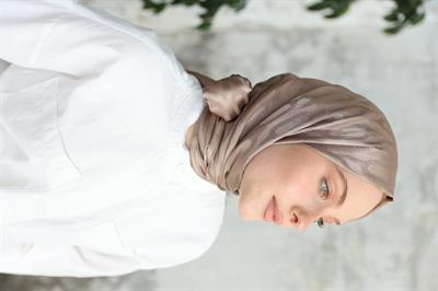 Owen Desen Jakar Şal Koyu Bej