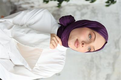 Owen Desen Jakar Şal Mor