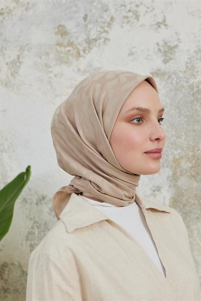 Perla Desen Jakar Eşarp Bisküvi