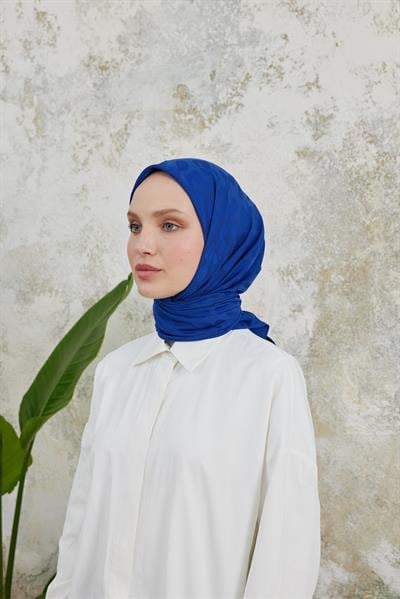 Perla Desen Jakar Eşarp Saks