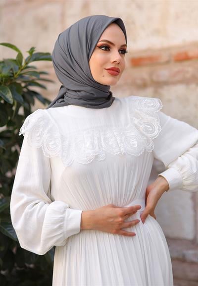 Pure And Soft Eşarp Antrasit