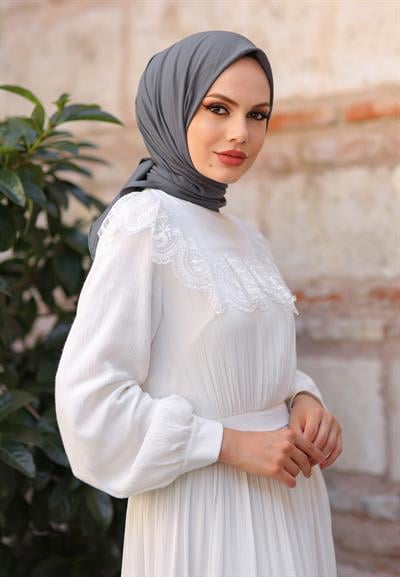 Pure And Soft Eşarp Antrasit