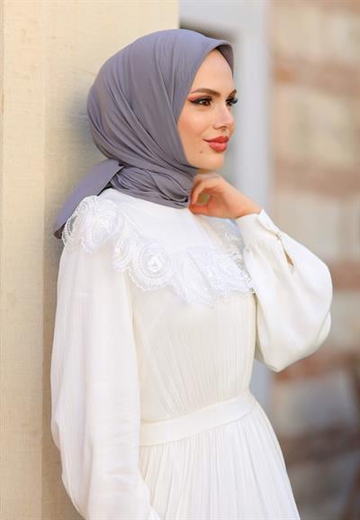 Pure And Soft Eşarp Duman Gri