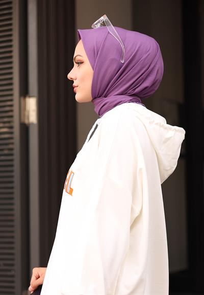 Pure And Soft Eşarp Eflatun