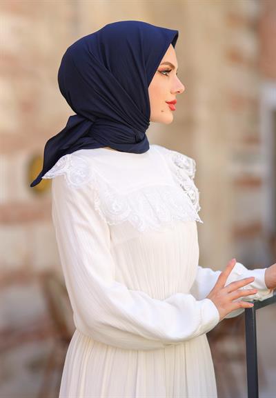 Pure And Soft Eşarp Lacivert