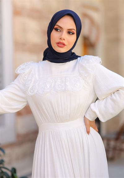 Pure And Soft Eşarp Lacivert