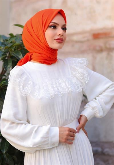 Pure And Soft Eşarp Portakal