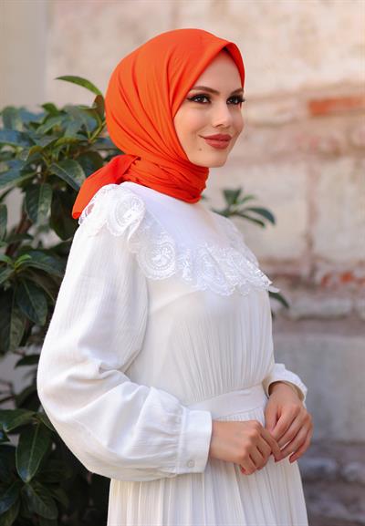 Pure And Soft Eşarp Portakal