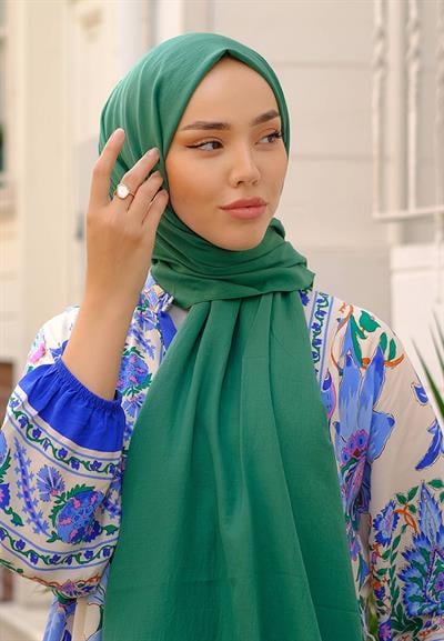 Pure And Soft Şal Benetton Yeşili