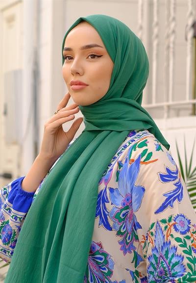 Pure And Soft Şal Benetton Yeşili