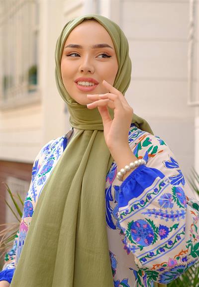 Pure And Soft Şal Çiğ Badem