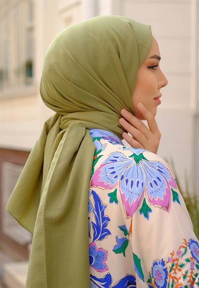 Pure And Soft Şal Çiğ Badem