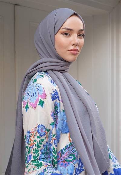 Pure And Soft Şal Füme