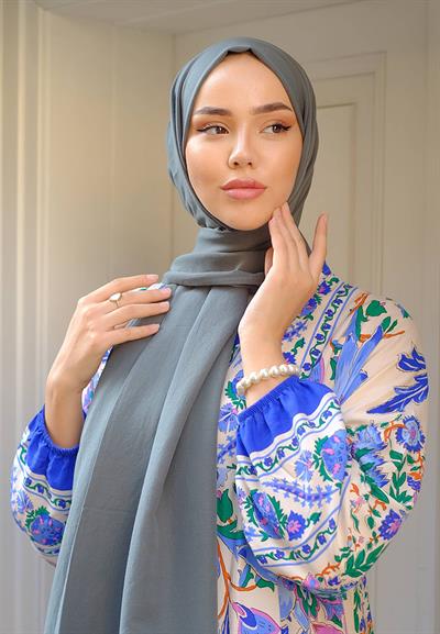 Pure And Soft Şal Gri