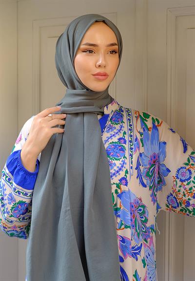 Pure And Soft Şal Gri