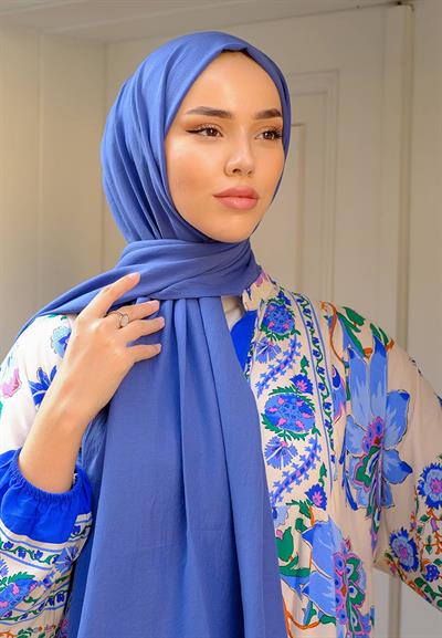 Pure And Soft Şal Mavi