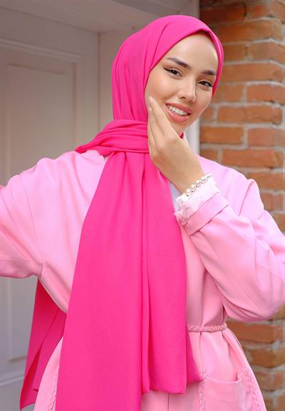 Pure And Soft Şal Pembe
