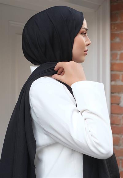 Pure And Soft Şal Siyah