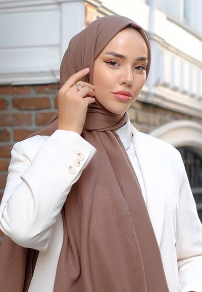 Pure And Soft Şal Soft Kahve