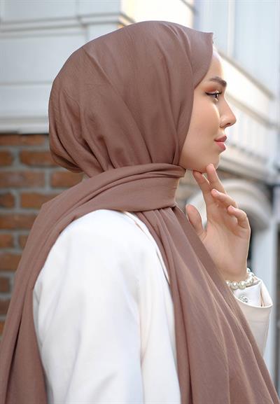 Pure And Soft Şal Soft Kahve