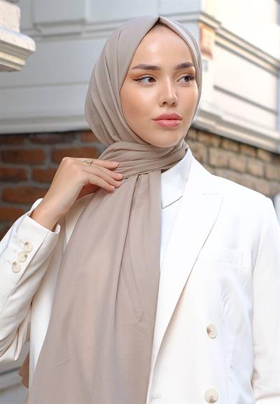 Pure And Soft Şal Vizon