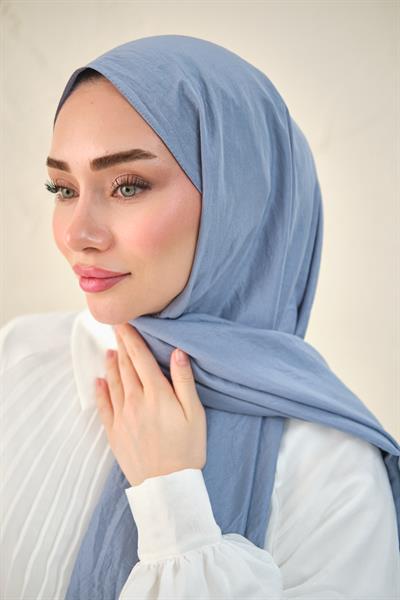 Pure Touch Kraş Şal Bebe Mavi