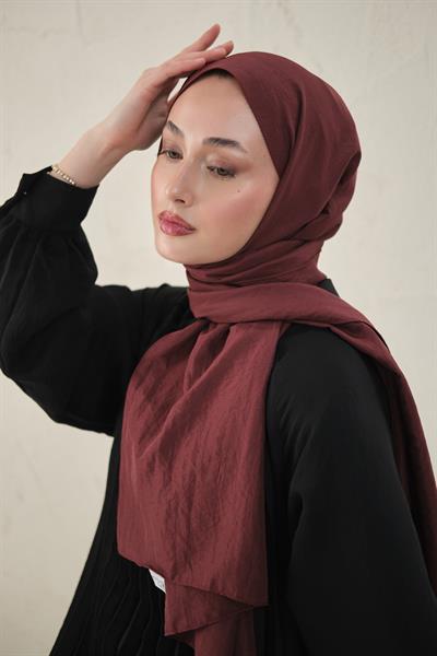 Pure Touch Kraş Şal Bordo