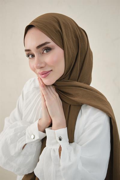 Pure Touch Kraş Şal Camel