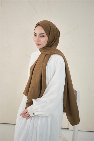 Pure Touch Kraş Şal Camel