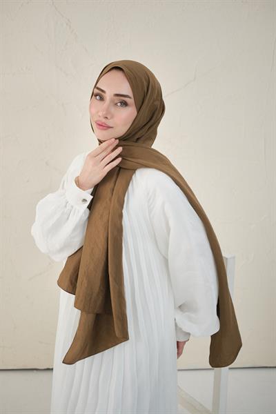 Pure Touch Kraş Şal Camel