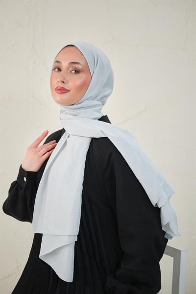 Pure Touch Kraş Şal Gümüş