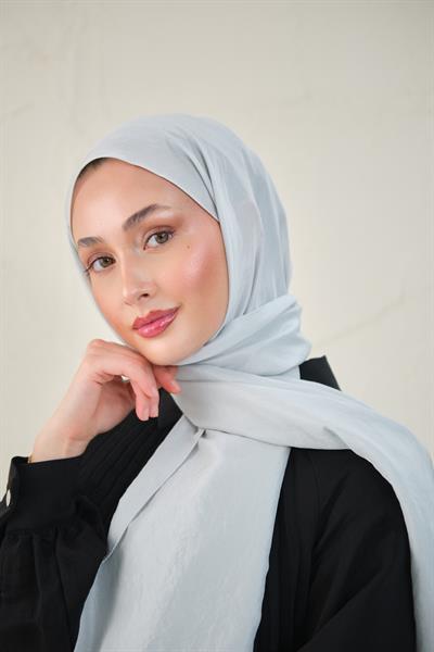 Pure Touch Kraş Şal Gümüş