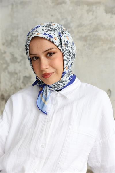 Riva Desen Bambu Kraş Eşarp Parlament