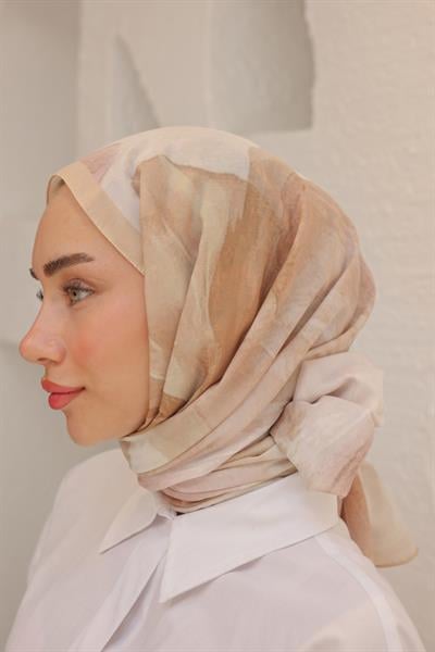 Rosella Desenli Pamuk Şal Fondöten