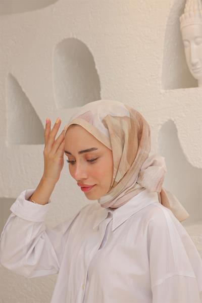 Rosella Desenli Pamuk Şal Fondöten