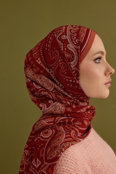 Santa Etnik Desen Şal