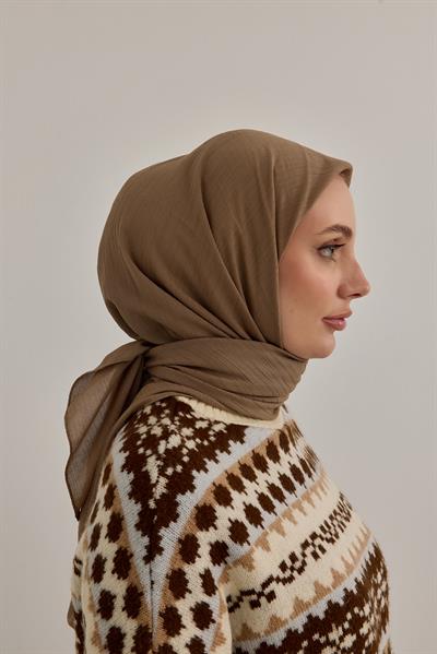 Soft Krinkıl Eşarp Latte