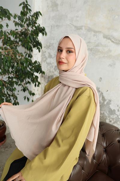 Soft Krinkıl Şal Bej