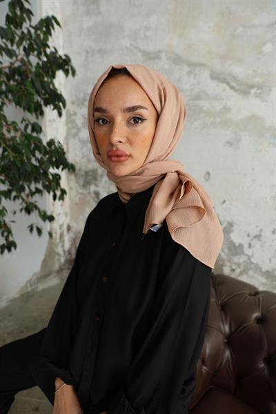 Soft Krinkıl Şal Bronz