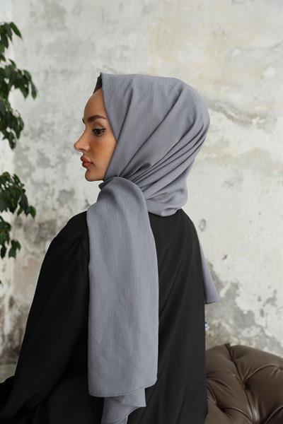 Soft Krinkıl Şal Füme