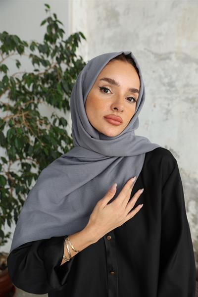 Soft Krinkıl Şal Füme