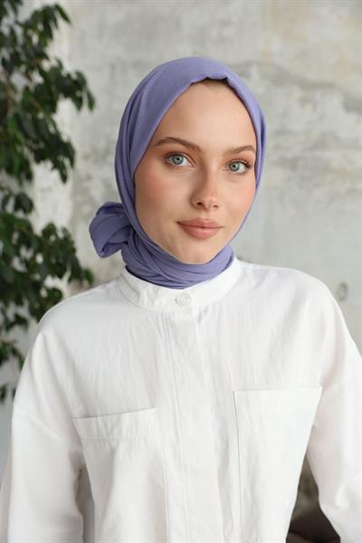 Soft Krinkıl Şal Menekşe