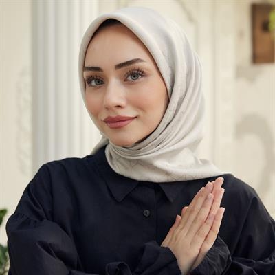 Valeria Desen İpeksi Jakar Eşarp Taş