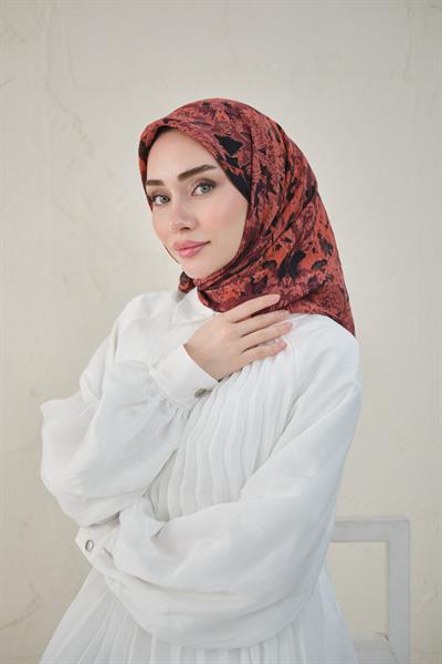 Vera Desen Viskon Eşarp Bakır