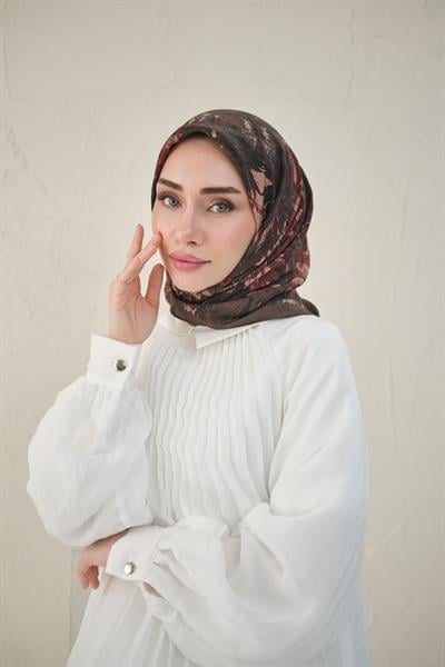 Vera Desen Viskon Eşarp Haki