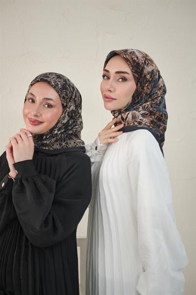 Vera Desen Viskon Eşarp Siyah