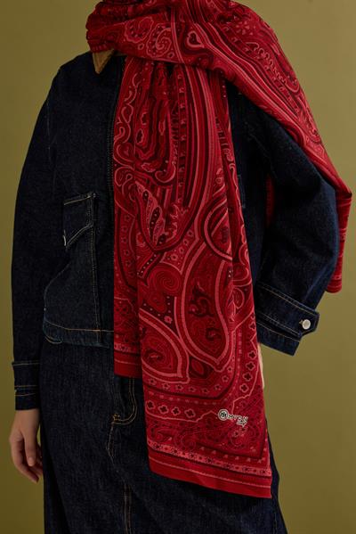 Via Della Etnik Desen Şal