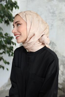 Violet Desen Jakar Şal Bisküvi