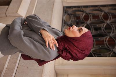 Vogue Desen İpeksi Jakar Şal Karmen