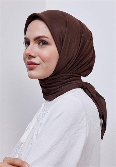 Vual Kraş Eşarp Acı Kahve